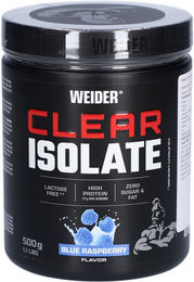 Weider Clear Isolate Eiweißpulver Blaue Himbeere zuckerfrei fettfrei laktosefrei 500 g – Bild 1 von 4