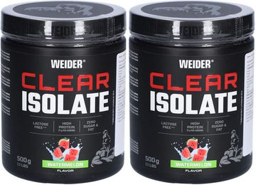 Weider Clear Isolate Eiweißpulver Wassermelone laktosefrei und zuckerfrei 500 g – Bild 1 von 1