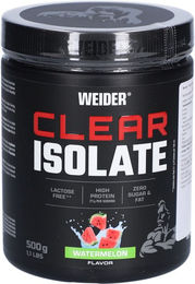 Weider Clear Isolate Eiweißpulver Wassermelone laktosefrei und zuckerfrei 500 g – Bild 1 von 2