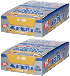 Weider High Protein Low Carb Proteinriegel Erdnuss-Karamell – Bild 1 von 1