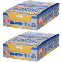 Produktbild von Weider High Protein Low Carb Proteinriegel Erdnuss-Karamell