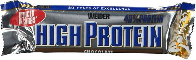 Weider High Protein Low Carb Proteinriegel Schokolade – Bild 1 von 2