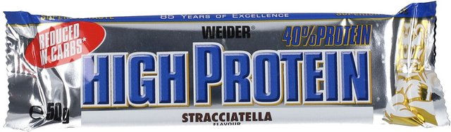 Weider High Protein Low Carb Proteinriegel Stracciatella – Bild 1 von 2