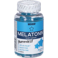 Produktbild von Weider Melatonin Sleep Support Gummis Blueberry