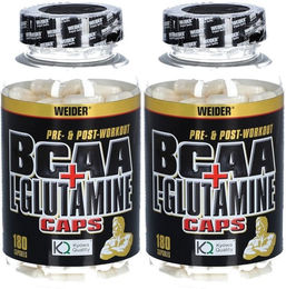 Weider Muscle Recovery BCAA + L-Glutamine Kapseln 180 Stück – Bild 1 von 1