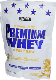 Weider Premium Whey Protein Pulver Vanille-Caramel 500 g – Bild 1 von 2