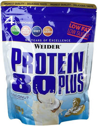 Weider Protein 80 Plus Kokos Pulver 500 g – Bild 1 von 2