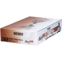 Produktbild von Weider Protein Bar Schokolade 12er Box mit 32% Protein