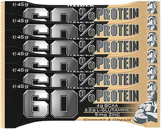Weider Proteinriegel Cookies & Cream mit 60% Protein – Bild 1 von 1
