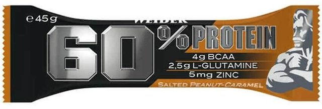 Weider Proteinriegel Salted Peanut Caramel mit 60% Protein – Bild 1 von 1