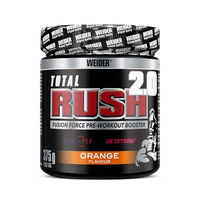 Produktbild von Weider Total Rush 2.0 Pre-Workout Booster Pulver Orange 375 g