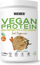 Weider Vegan Protein Mehrkomponenten Protein Pulver Iced Cappuccino vegan und glutenfrei – Bild 1 von 1