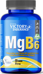 Weider Victory Endurance MgB6 Magnesium und Vitamin B6 Komplex Kapseln für Erwachsene und Sportler 90 Stück – Bild 1 von 3