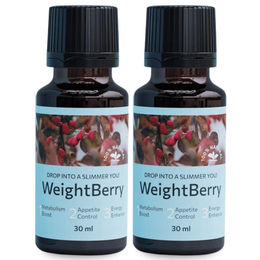 WeightBerry Tropfen mit pflanzlichem Ursprung 2x 30 ml – Bild 1 von 1
