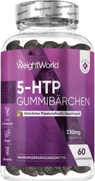 WeightWorld 5-HTP Gummis mit Zitronenmelisse vegan und glutenfrei 60 Stück – Bild 1 von 1