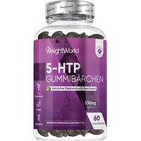 Produktbild von WeightWorld 5-HTP Gummis mit Zitronenmelisse vegan und glutenfrei 60 Stück