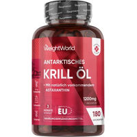Produktbild von WeightWorld Antarktisches Krillöl Omega-3 Kapseln 180 Stück