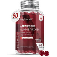 Produktbild von WeightWorld Apfelessig Gummis vegan glutenfrei laktosefrei