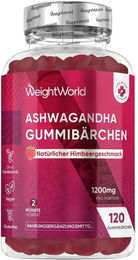 WeightWorld Ashwagandha Gummis vegan glutenfrei 120 Stück – Bild 1 von 3