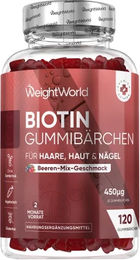 WeightWorld Biotin Gummis vegan und glutenfrei – Bild 1 von 1