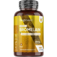Produktbild von WeightWorld Bromelain Kapseln vegan und glutenfrei