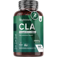 Produktbild von WeightWorld CLA Kapseln 180 Stück glutenfrei laktosefrei ohne Zusatzstoffe