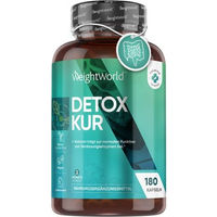 Produktbild von WeightWorld Detox Kur Kapseln mit Kalzium 180 Kapseln