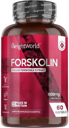 WeightWorld Forskolin Kapseln vegan 60 Stück – Bild 1 von 4