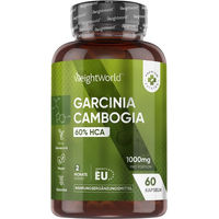 Produktbild von WeightWorld Garcinia Cambogia Fruchtextrakt Kapseln vegan glutenfrei laktosefrei 60 Stück