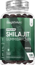 WeightWorld Himalayan Shilajit Gummis vegan und glutenfrei 120 Stück – Bild 1 von 1