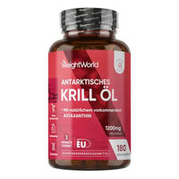 Produktbild von WeightWorld Krillöl Kapseln 209 mg glutenfrei und laktosefrei 180 Stück