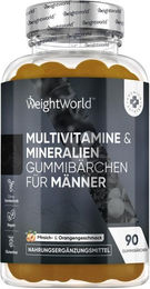 WeightWorld Multivitamin Gummis für Männer vegan und glutenfrei – Bild 1 von 3