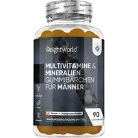 Produktbild von WeightWorld Multivitamin Gummis für Männer vegan und glutenfrei