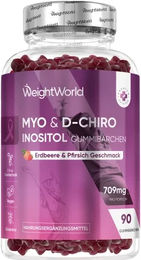 WeightWorld Myo & D-Chiro Inositol Gummis vegan und glutenfrei – Bild 1 von 1