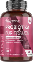 WeightWorld Probiotika für Frauen vegan Kapseln 90 Stück – Bild 1 von 1