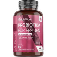 Produktbild von WeightWorld Probiotika für Frauen vegan Kapseln 90 Stück