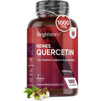 Produktbild von WeightWorld Reines Quercetin Kapseln 1800 mg vegan glutenfrei laktosefrei 180 Kapseln