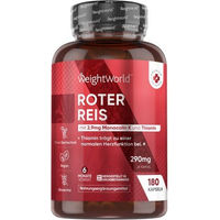 Produktbild von WeightWorld Roter Reis Kapseln 180 Kapseln