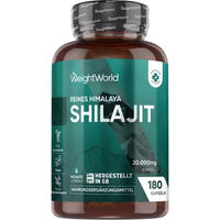 Produktbild von WeightWorld Shilajit Kapseln vegan und ohne Zusatzstoffe