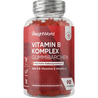 Produktbild von WeightWorld Vitamin B Komplex Gummis vegan und glutenfrei