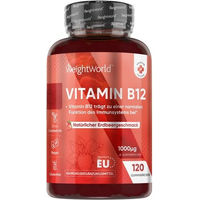 Produktbild von WeightWorld Vitamin B12 Gummis 120 Stück