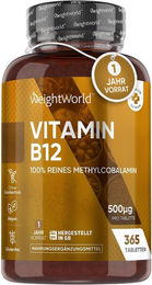 WeightWorld Vitamin B12 Tabletten vegan – Bild 1 von 3