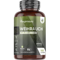 Produktbild von WeightWorld Weihrauch Kapseln 2000 mg 180 Kapseln