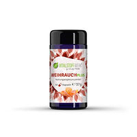 Produktbild von Weihrauch Plus VITALSTOFFWERK Boswellia Extrakt 335 mg Kapseln 60 Stück vegan laktosefrei glutenfrei