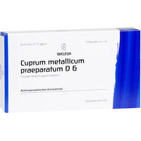 Produktbild von Weleda Cuprum Metallicum Praeparat D6 Ampullen 8x1 ml