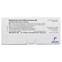 Produktbild von Weleda Equisetum cum Sulfure tostum D 6 Ampullen 8 ml