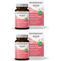 Produktbild von Weleda Naturweisheit Meine Haare, Wimpern & Nägel Kapseln mit Biotin, Selen und Zink vegan glutenfrei laktosefrei