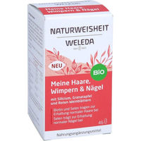 Produktbild von Weleda Naturweisheit Meine Haare Wimpern und Nägel Kapseln mit Biotin Selen Silicium und Zink 46 Stück
