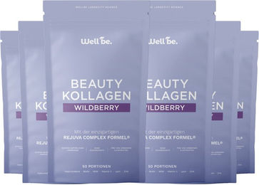 wellbe Beauty Kollagen Pulver Wildberry mit Rejuva Complex Typ I II III 250 g – Bild 1 von 1