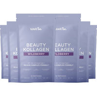 Produktbild von wellbe Beauty Kollagen Pulver Wildberry mit Rejuva Complex Typ I II III 250 g